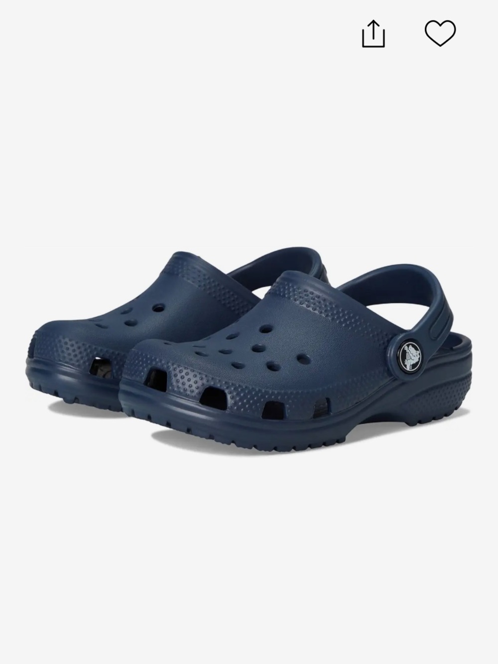 CROCS Kids Classic Navy Clog